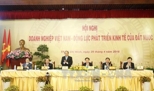 Regierung und Unternehmen wollen die Wirtschaftsentwicklung in Vietnam fördern - ảnh 1
